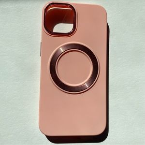 Pink & Rose Gold iPhone 13 case